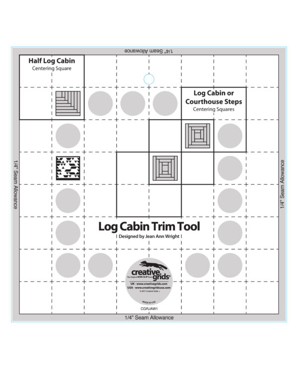 Log Cabin Trim Tool 8" by Jean Ann Wright
