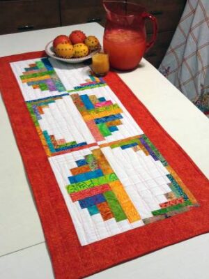 Citrus Table Runner Pattern by Jean Ann Wright