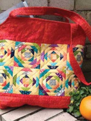 Pineapple Sizzle Tote pattern by Jean Ann Wright