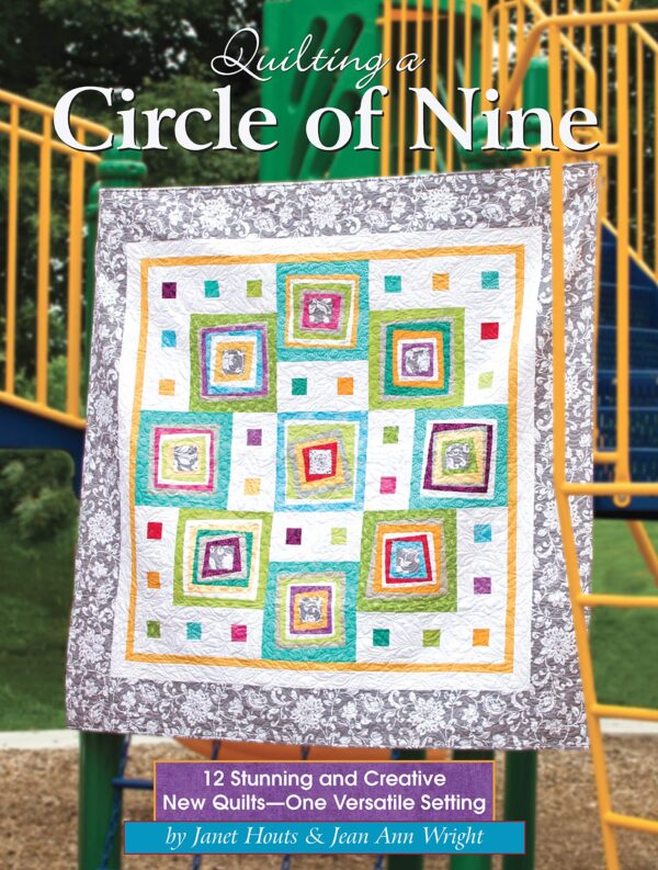 Page from Quilting a Circle of Nine book by Jean Ann Wright